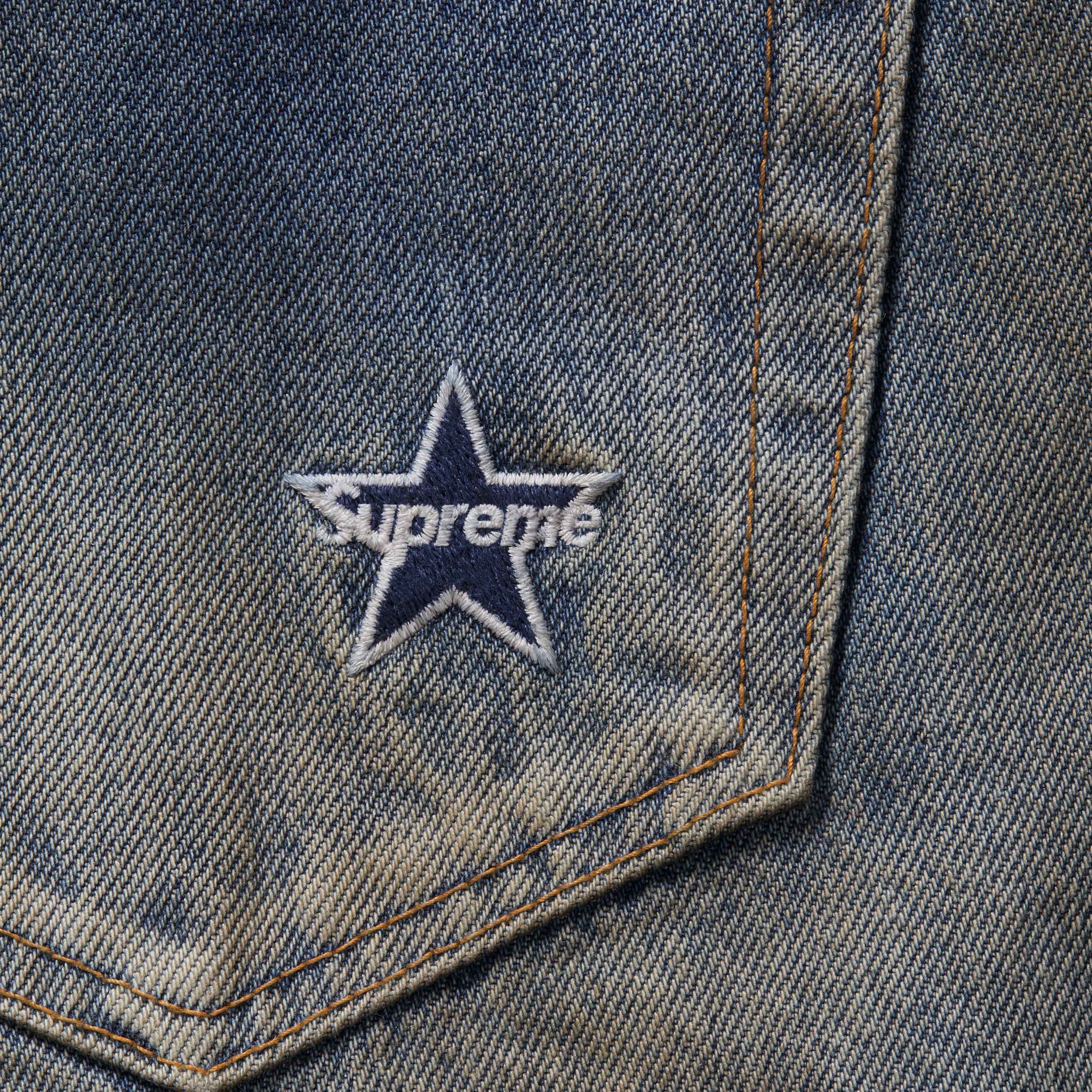 Distressed Loose Fit Selvedge Jean view 3